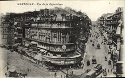 CPA Marseille Rue De la republique
