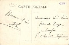 CPA Marseille La cannebiere Tramway