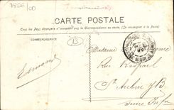 CPA Marseille La rue Cannebiere Tramway Moskoff