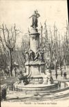CPA Marseiller Le monument des mobiles