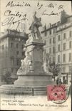 CPA Marseille Monument de Pierre Puget