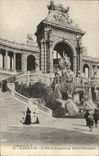 CPA Marseille Le palais longchamp Motif principal