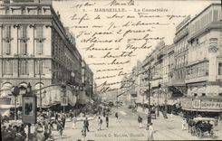 CPA Marseille La cannebiere