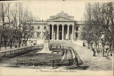 CPA Marseille Le palais de justice
