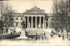 CPA Marseille Le palais de justice