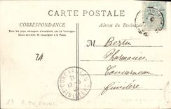 CPA Marseille Le palais de justice