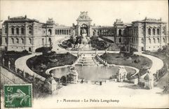CPA Marseille Le palais longchamp