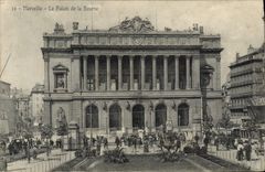 CPA Marseille Le Palais de la bourse