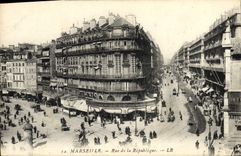 CPA Marseille Rue de la republique