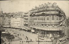 CPA Marseille La rue de la republique
