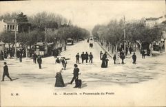 CPA Marseille Promenade du Prado