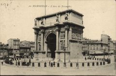 CPA Marseille L'Arc de Triomple