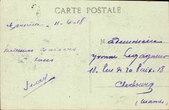CPA Marseille la jetee phare sainte marie