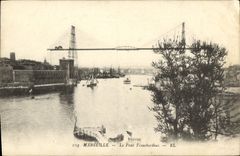 CPA Marseille Le pont transbordeur