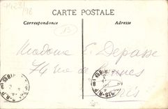 CPA Marseille Le quai du vieux port Bateaux