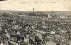 CPA Marseille Vue generale 