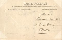 CPA Marseille La Caserne St Charles Militaria