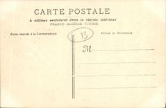 VINTAGE POSTCARD Interior Marseilles of the basins of the docks Boats