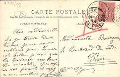 CPA Marseille La cannebiere vue du cours