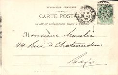 CPA Marseille Le vieux port et ND de la Garde Bateaux 