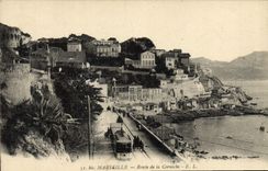 CPA Marseille Route de la corniche