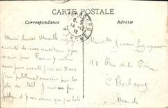 CPA Marseille La cannebiere Tramway