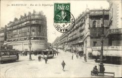 CPA Marseille Rue de la Republique