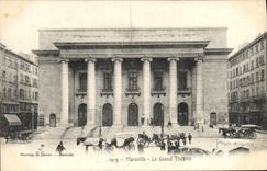 CPA Marseille Le grand theatre