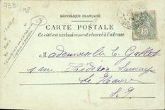 CPA Marseille Le quai du port et la rue de la Republique