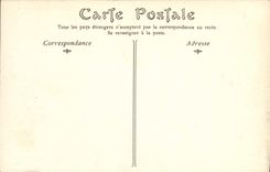 POSTAL Marsella Panormana de la VENDIMIA del puerto viejo y de nuestra señora del protector