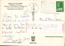 CPA Marseille Le Chateau Vue Aerienne du Aerial View of the Castle