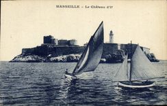 CPA Marseille Le Chateau d'if 