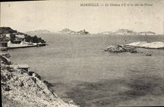 CPA Marseille Le Chateau d'If et les iles des Frioul