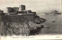 CPA MarseilleLe Chateau d'If Cote Nord