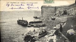 CPA MarseilleLe Chateau d'If Embarcadere