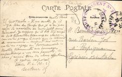 CPA Caen Eglise Saint Etienne