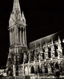 CPM Caen Eglise Saint Pierre illuminee