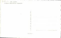 CPM Caen Eglise Saint Pierre illuminee