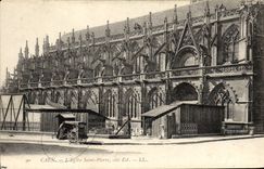CPA Caen Eglise Saint Pierre Cote Est