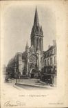 CPA Caen L'Eglise Saint Pierre 