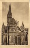 CPA Caen Abside De L'Eglise Saint Pierre 