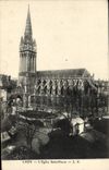 CPA Caen L'Eglise Saint Pierre 