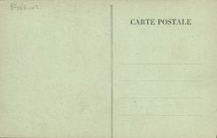 VINTAGE POSTCARD Caen the Church and Public garden Saint Pierre