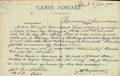 CPA Caen l'Eglise Saint Pierre