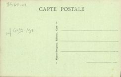 VINTAGE POSTCARD Caen Church Saint Pierre the turn of the chorus