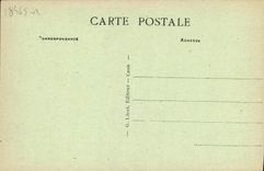 VINTAGE POSTCARD Caen Frontage the Church Saint Pierre