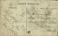 CPA Caen Abside de L'eglise Saint Pierre