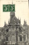 CPA Caen L'eglise Saint Pierre