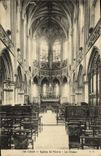 CPA Caen Eglise Saint Pierre Le Choeur