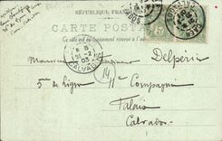 VINTAGE POSTCARD Caen Saint Pierre